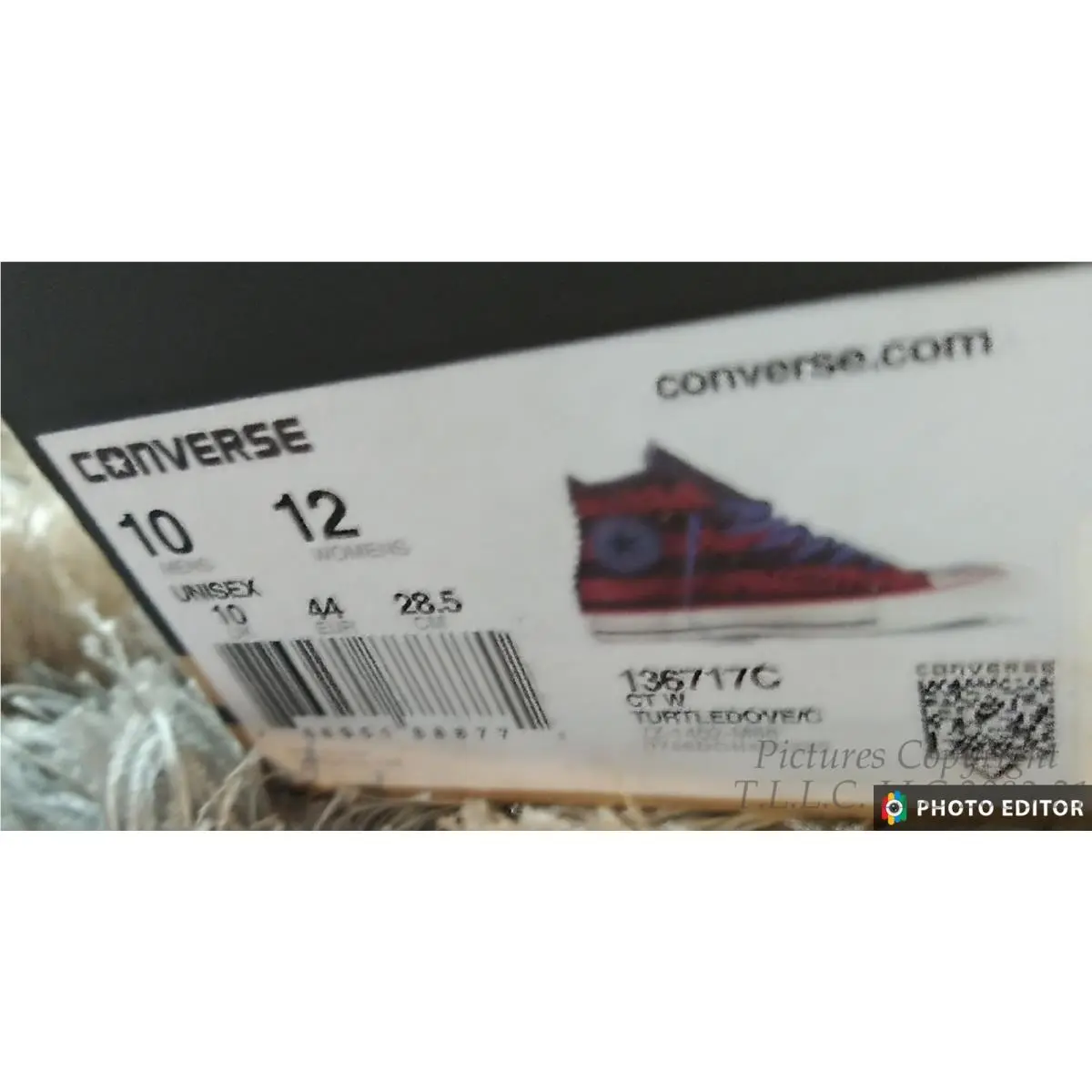 Converse shoes - 136717C - 136717C - GREY, RED, WHITE (UPC: 886951888771) 4