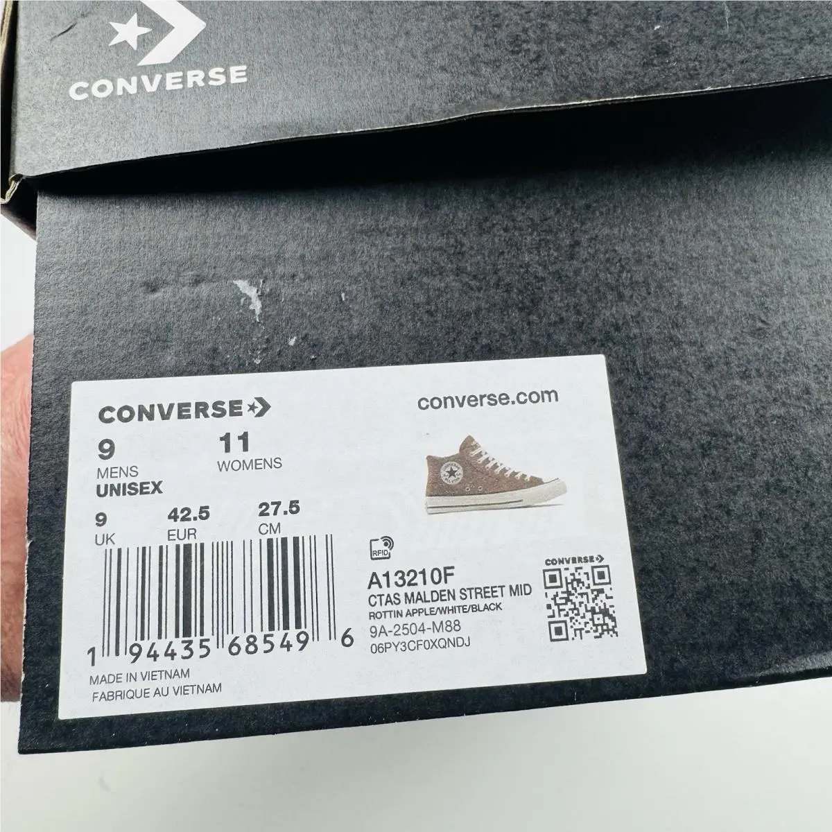 Converse shoes - CTAS Malden Street Mid - CTAS Malden Street Mid - A13210F - Red 11