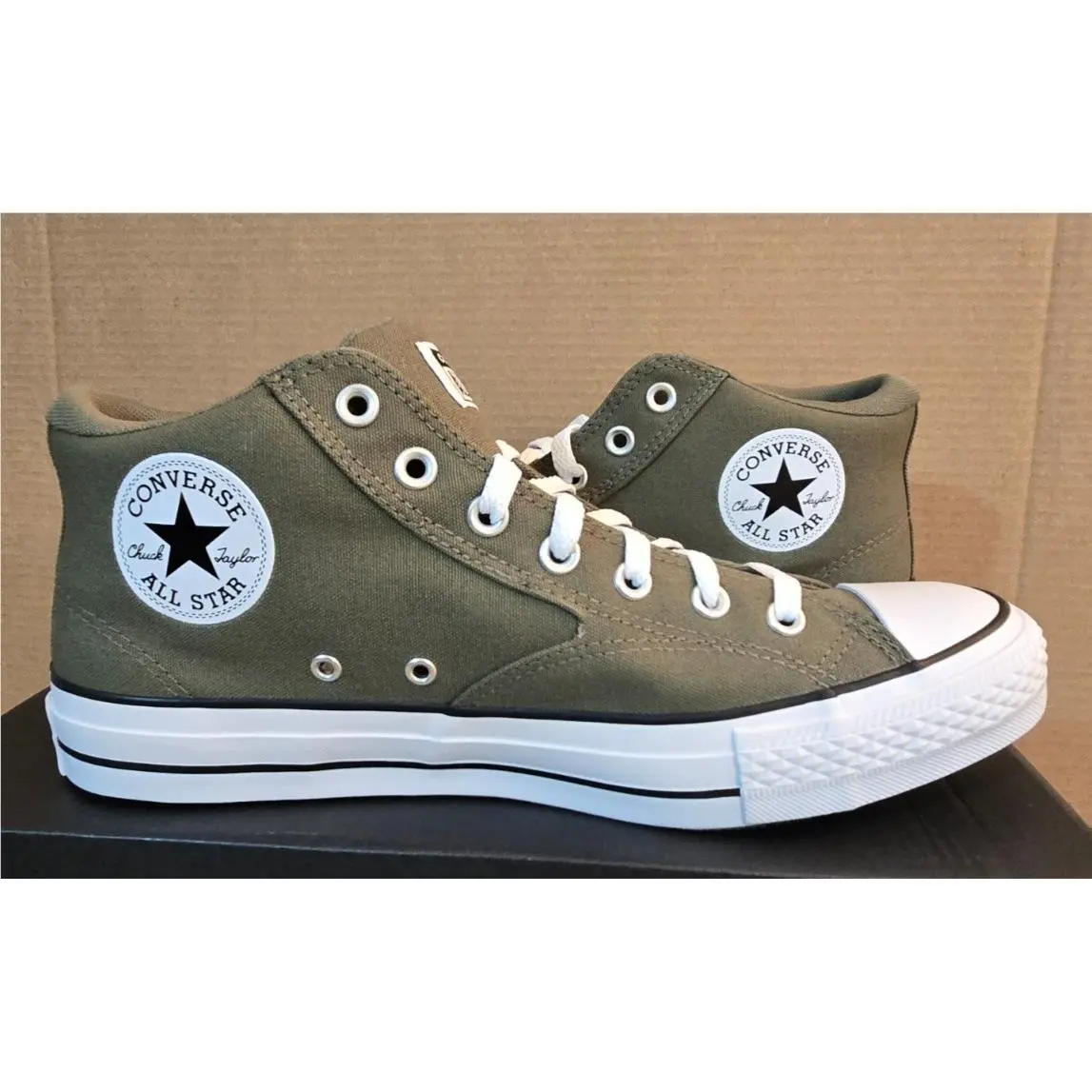 Ctas Malden Street Mid Top Size 10.5 Utility/white/black A11707F by Converse
