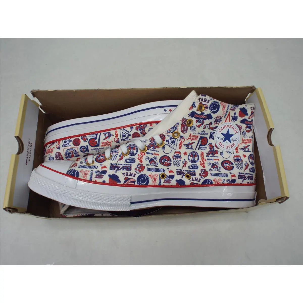 Converse shoes - Chuck 70 High - Chuck High - 169650C - Red White Blue 2
