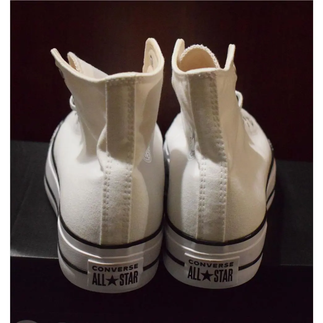 Converse shoes - White & Black 1