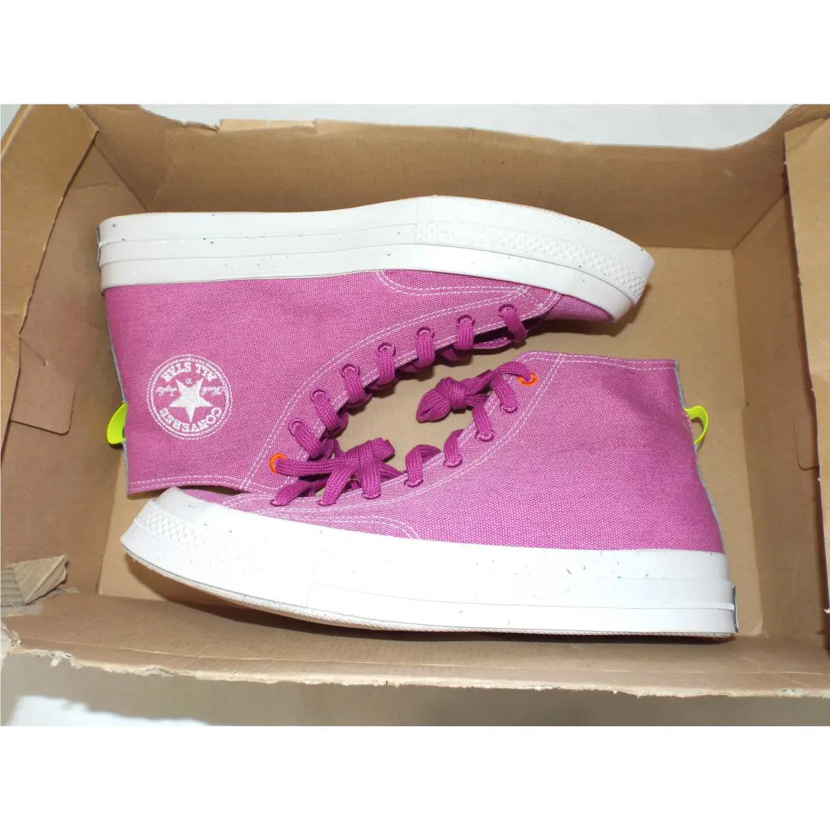 Converse shoes - Chuck 70 High - Chuck High - 168614C - Cactus Flower 2