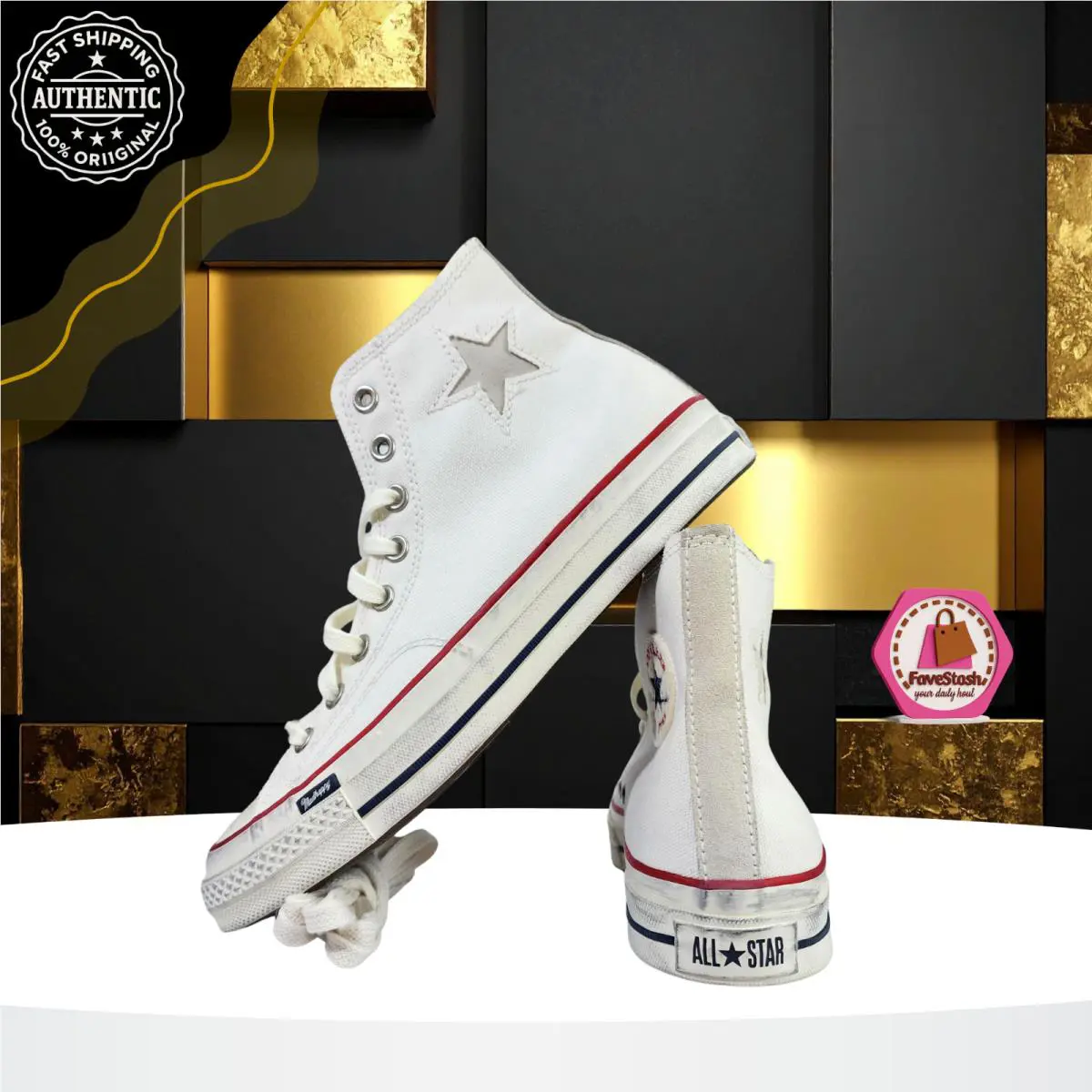 Converse shoes - Madhappy x Converse Chuck 70 - A19149C - White 1