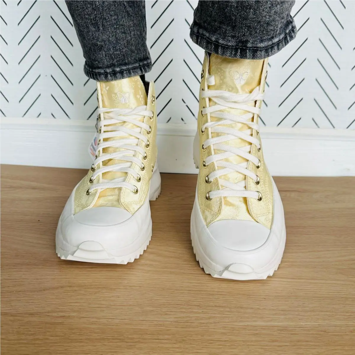 Converse shoes - Converse Run Star Hike - Run Star Hike - A06828 - Gold (UPC: 194434300505) 7