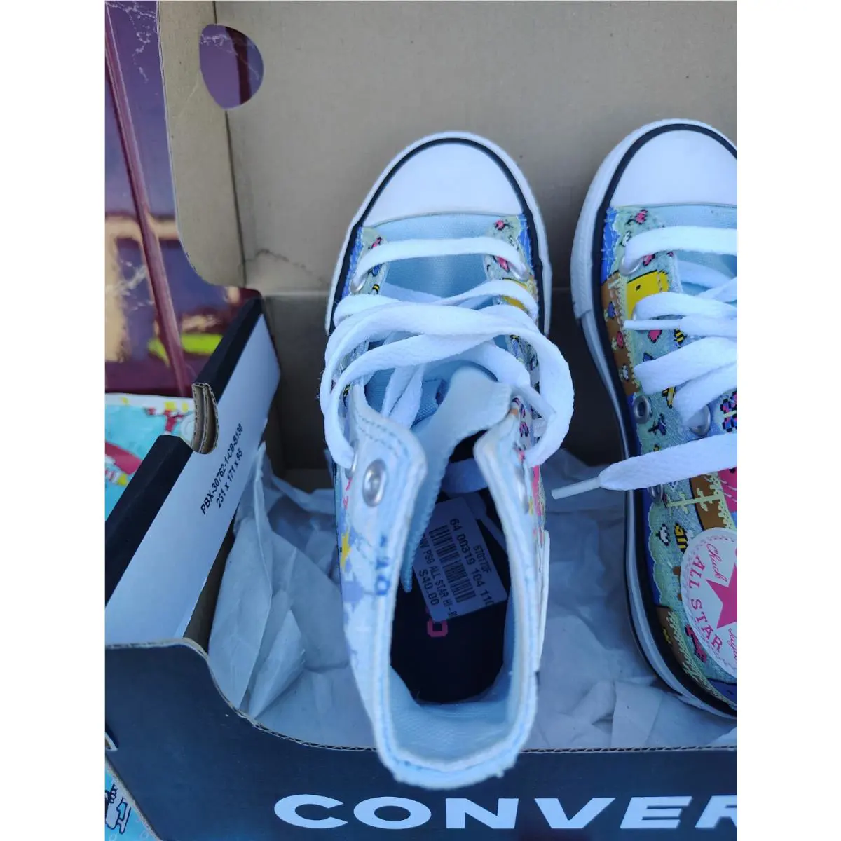 Converse shoes - Converse Chuck Taylor All Star Hi - Multicolor 8