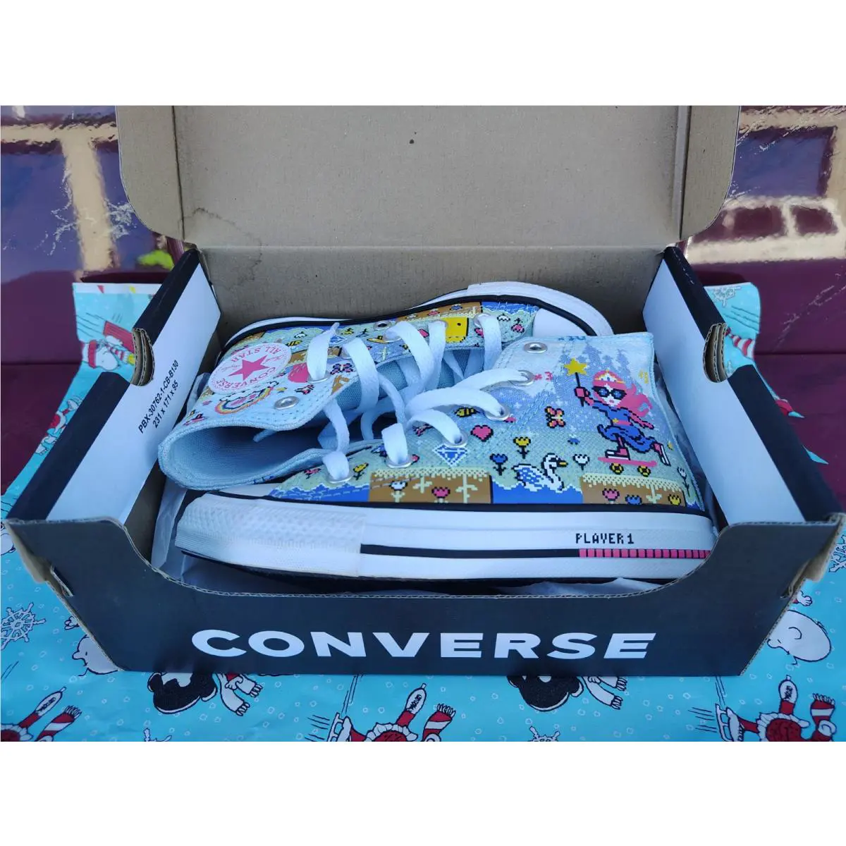 Converse shoes - Converse Chuck Taylor All Star Hi - Multicolor 13