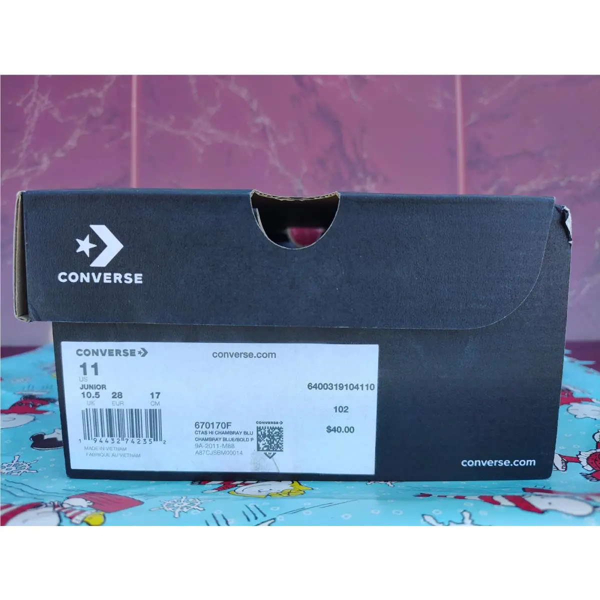 Converse shoes - Converse Chuck Taylor All Star Hi - Multicolor 18