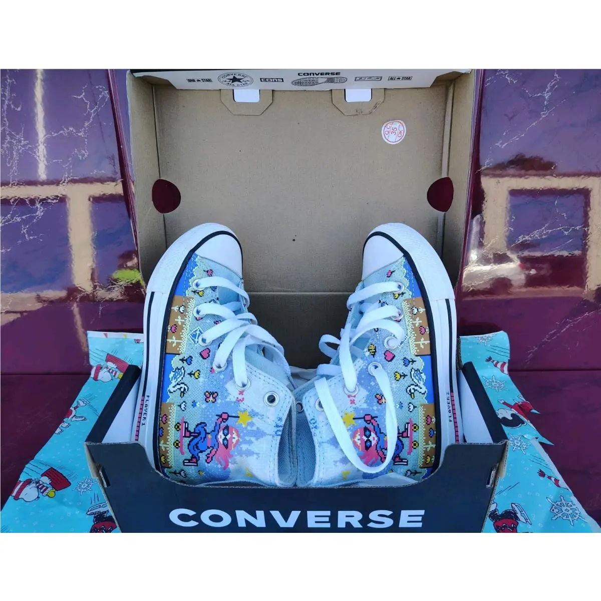 Converse shoes - Converse Chuck Taylor All Star Hi - Multicolor 3