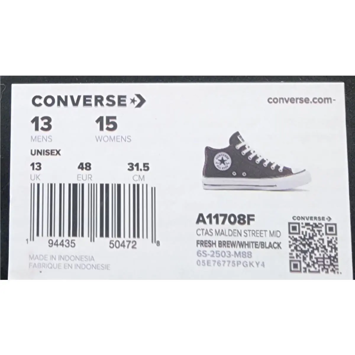 Converse shoes - Malden Street Mid - Malden Street Mid - Brown 6