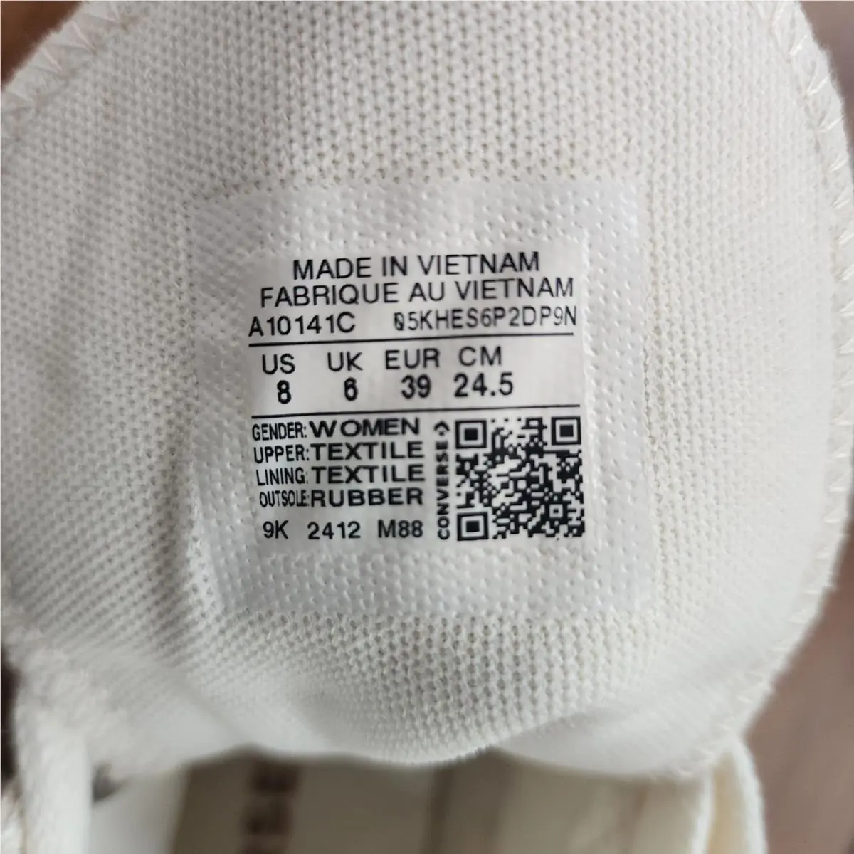 Converse shoes - Chuck Taylor - Chuck Taylor - A10141C - Beige (UPC: 194434879599) 8