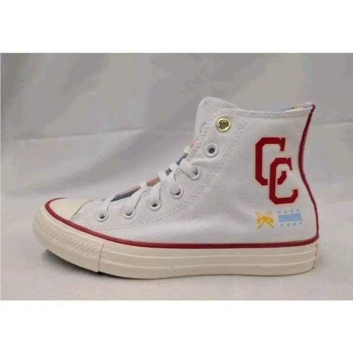 Converse shoes - Converse Chuck Taylor Camp - Chuck Taylor Camp - A10920F - White Red Pink Light Blue 1