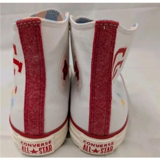 Converse shoes - Converse Chuck Taylor Camp - Chuck Taylor Camp - A10920F - White Red Pink Light Blue 3