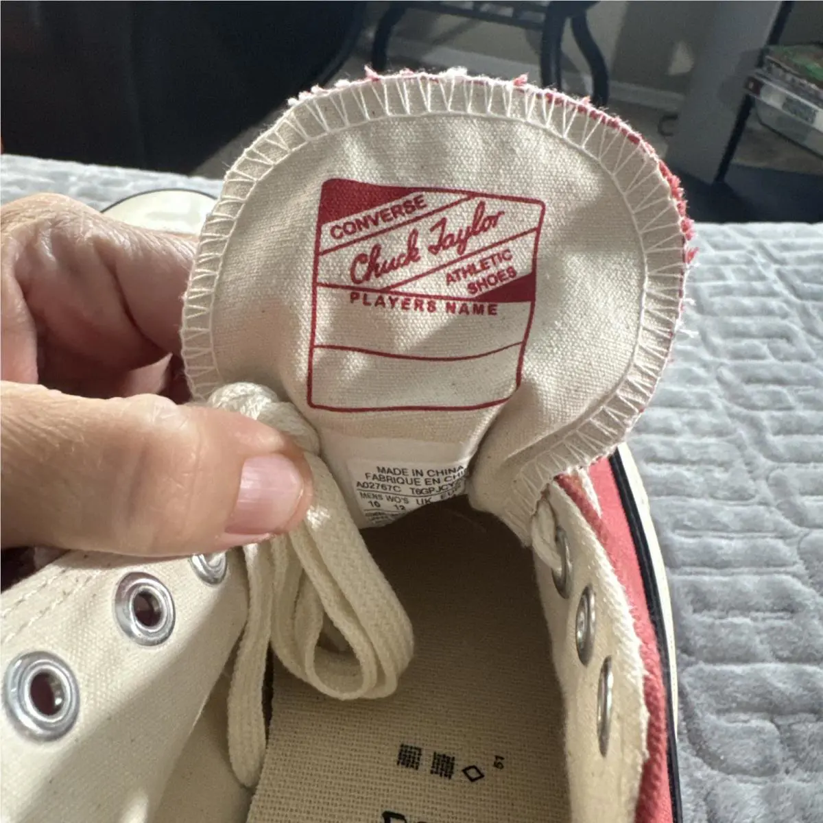 Converse shoes - Converse OX - A02767C - Rhubarb 4