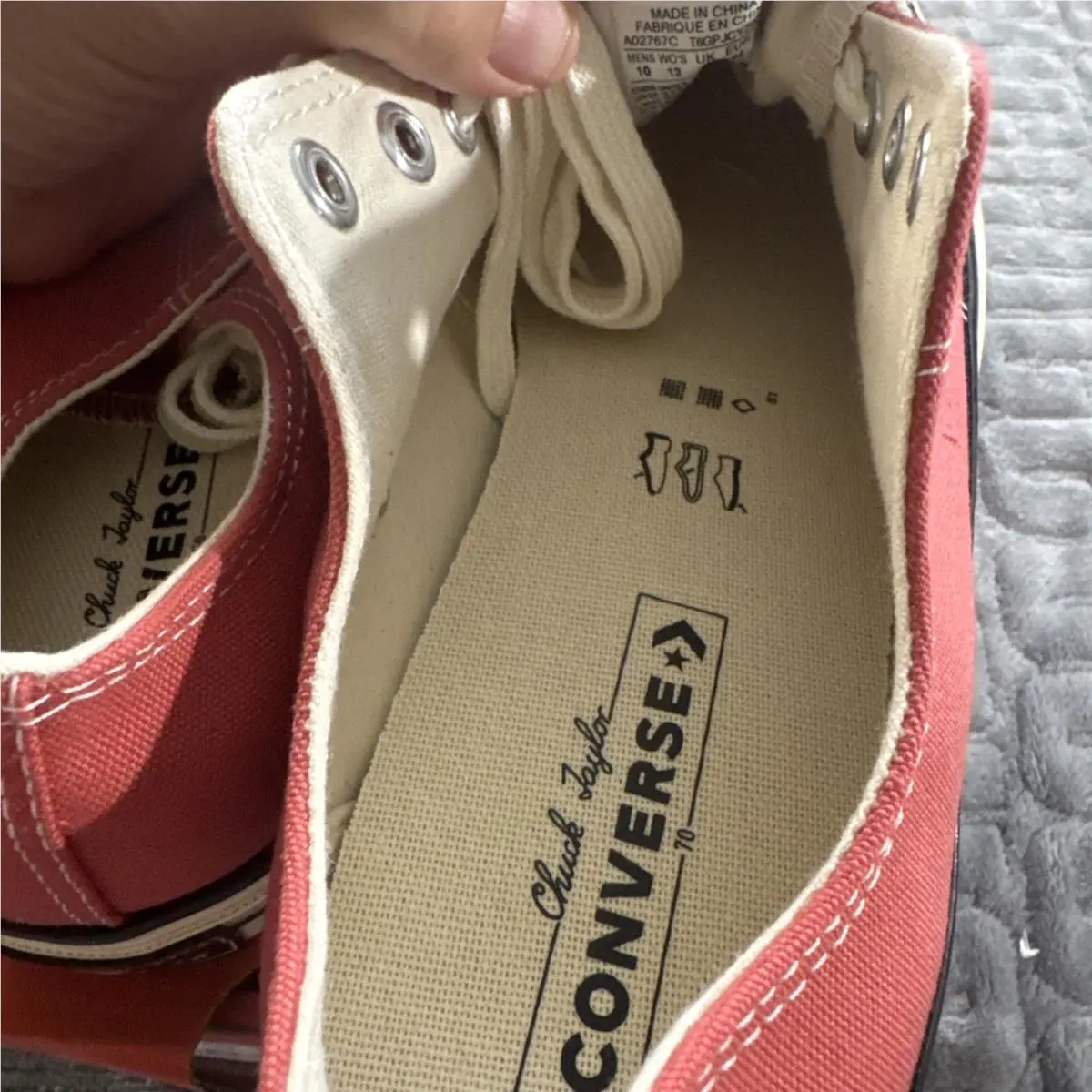Converse shoes - Converse OX - A02767C - Rhubarb 5