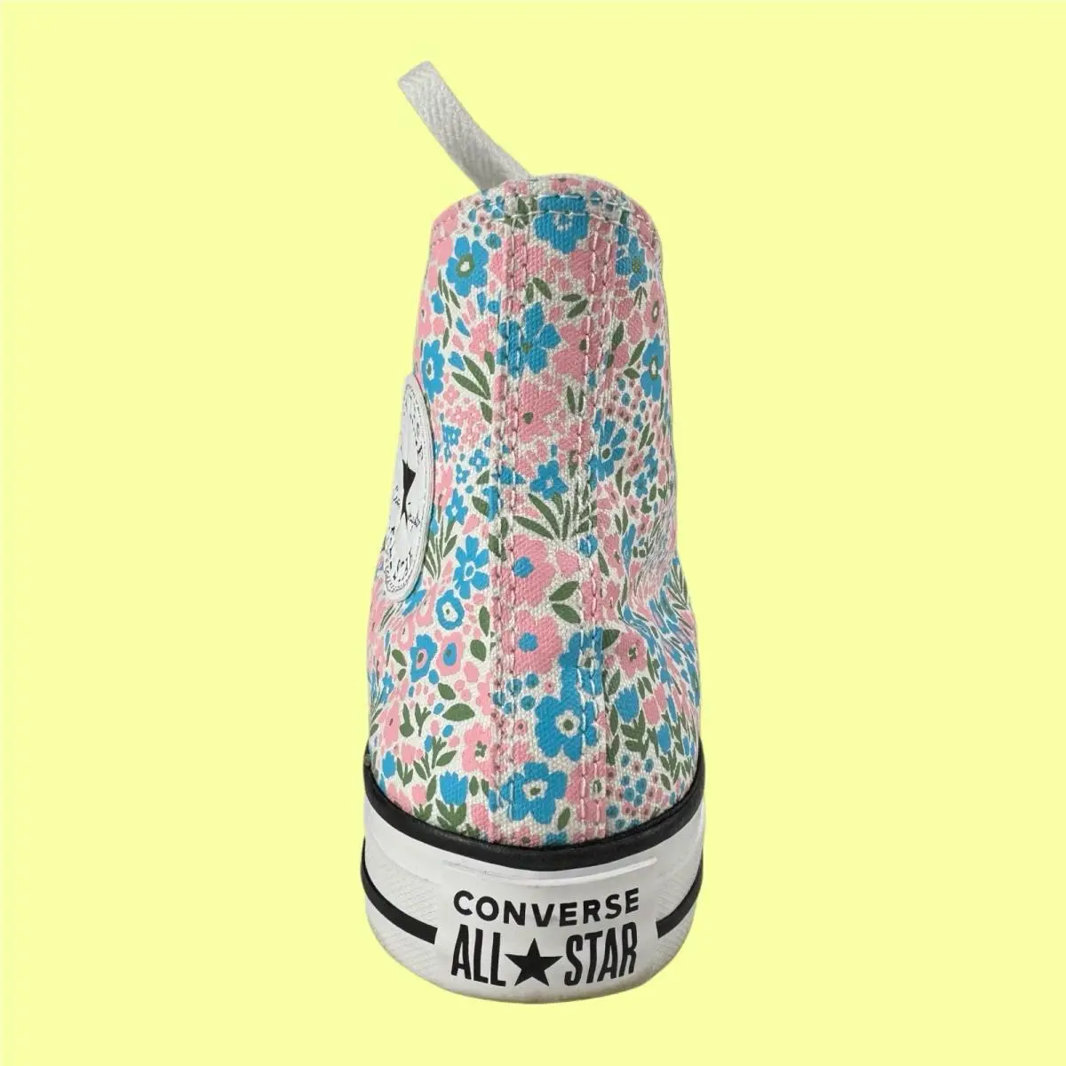 Converse shoes - Flowers - Flowers - Pink & Blue 3