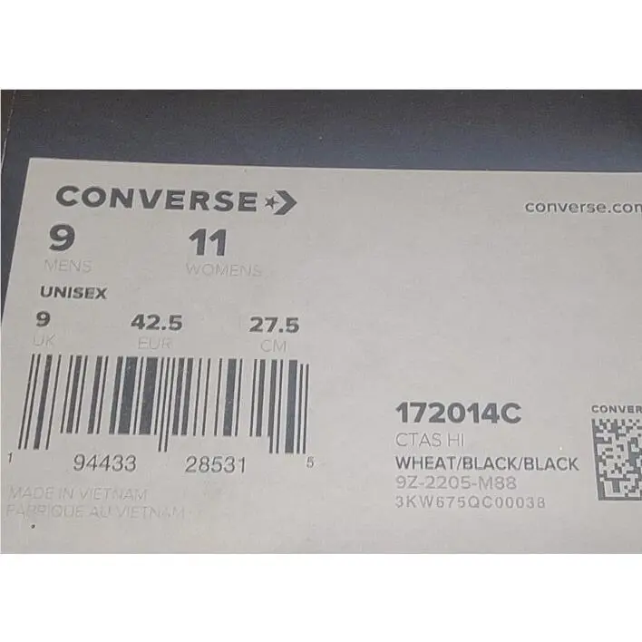 Converse shoes - Converse Chuck Taylor All Star Hi - 172014c - Wheat 5