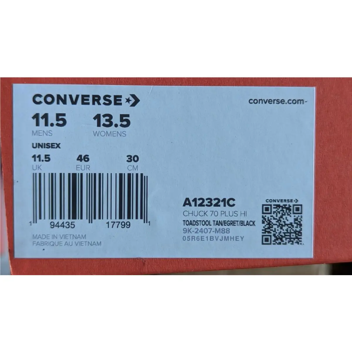 Converse shoes - Converse Chuck 70 - Chuck - A12321C - Beige (UPC: 194435177991) 15