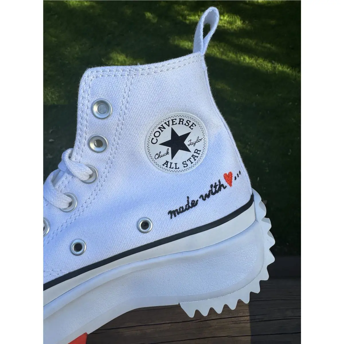Converse shoes - Converse Run Star - Run Star - 571874C - White (UPC: 0194433021319) 4