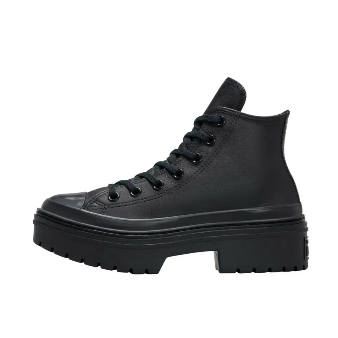 Converse shoes - Converse Chuck Taylor All Star Hi Lugged Heel Leather Platform - Black 0