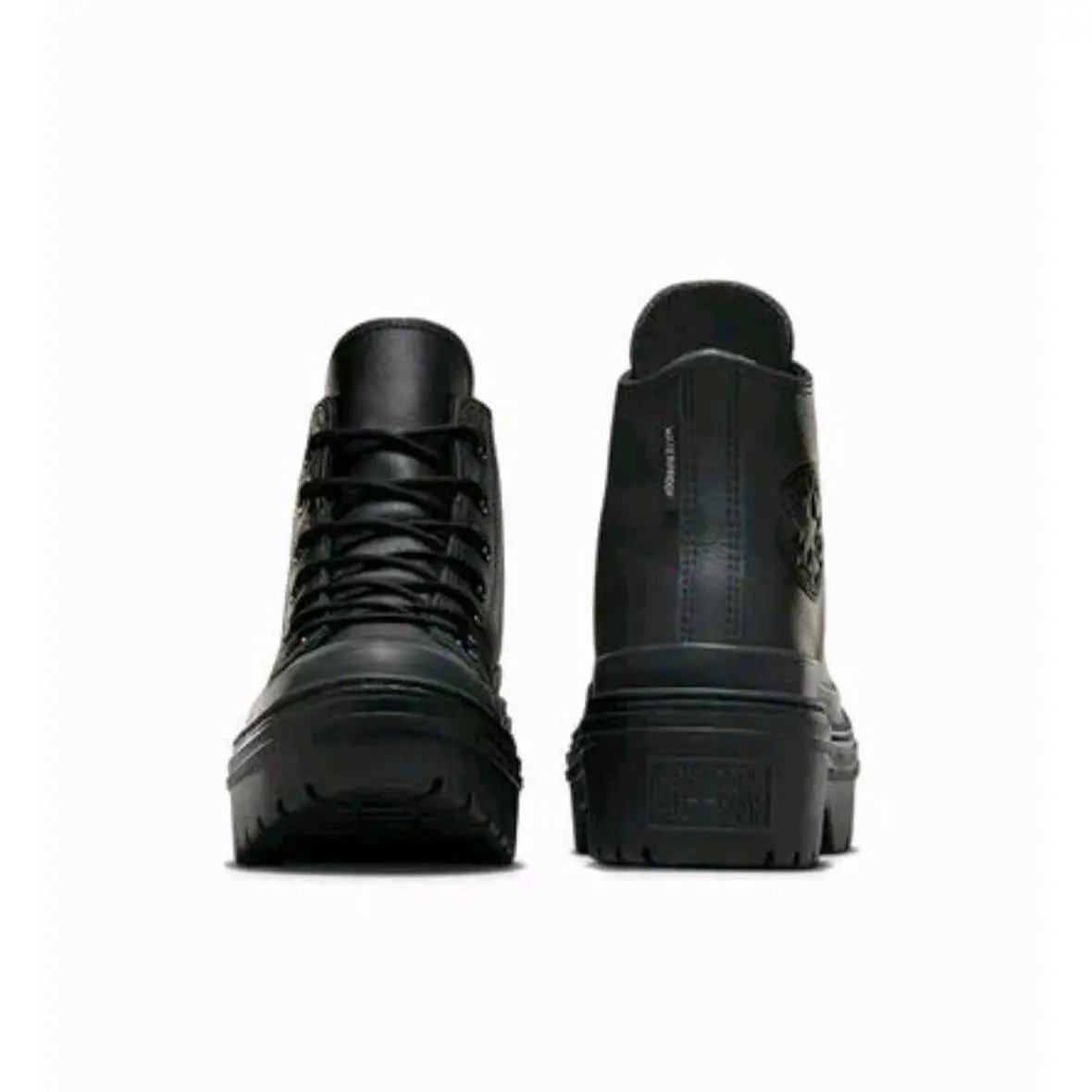 Converse shoes - Converse Chuck Taylor All Star Hi Lugged Heel Leather Platform - Black 5