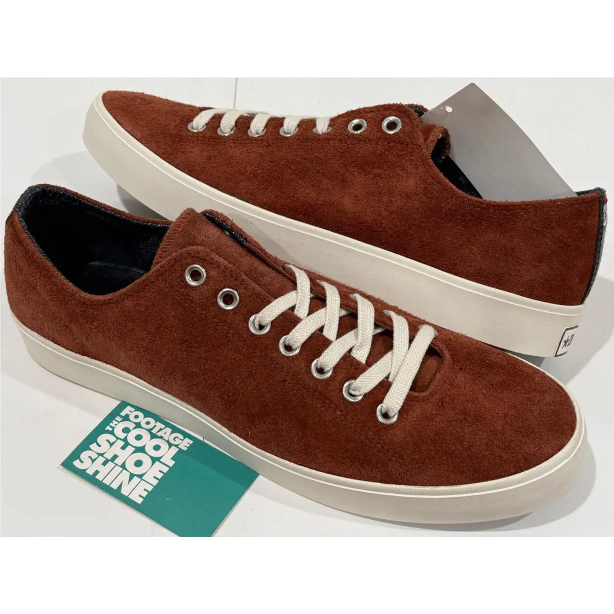 Converse shoes - Converse Straight Shooter Spec Ox - 128690C - Brown 0