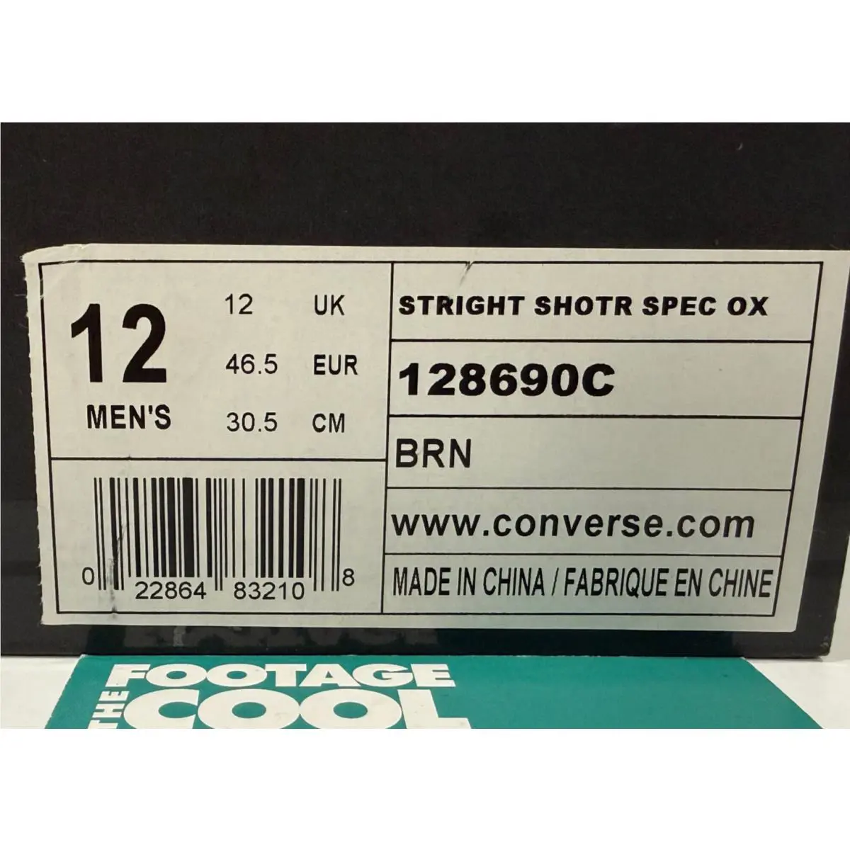 Converse shoes - Converse Straight Shooter Spec Ox - 128690C - Brown 13