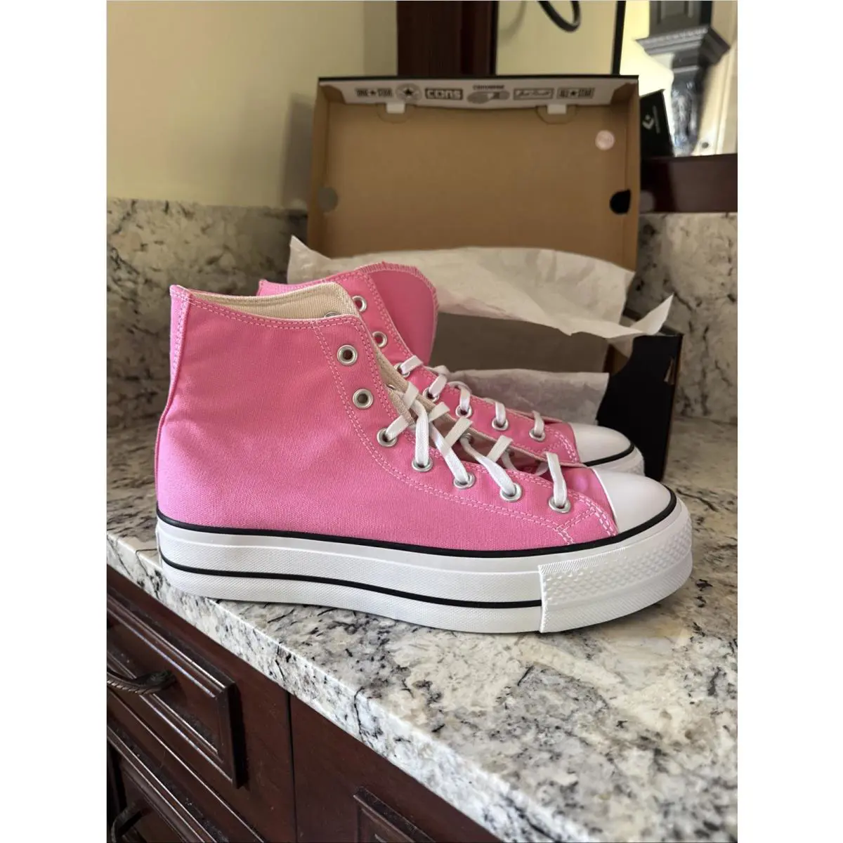 Converse shoes - Converse Chuck Taylor Hi - Chuck Taylor - Pink 4