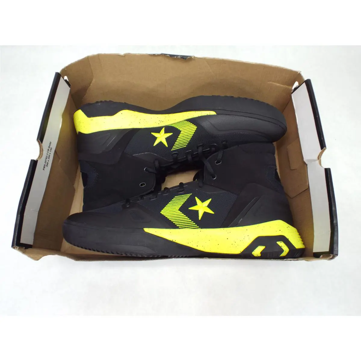 Converse shoes - G4 High - High - 165907C - Black & Lemon Venom 2