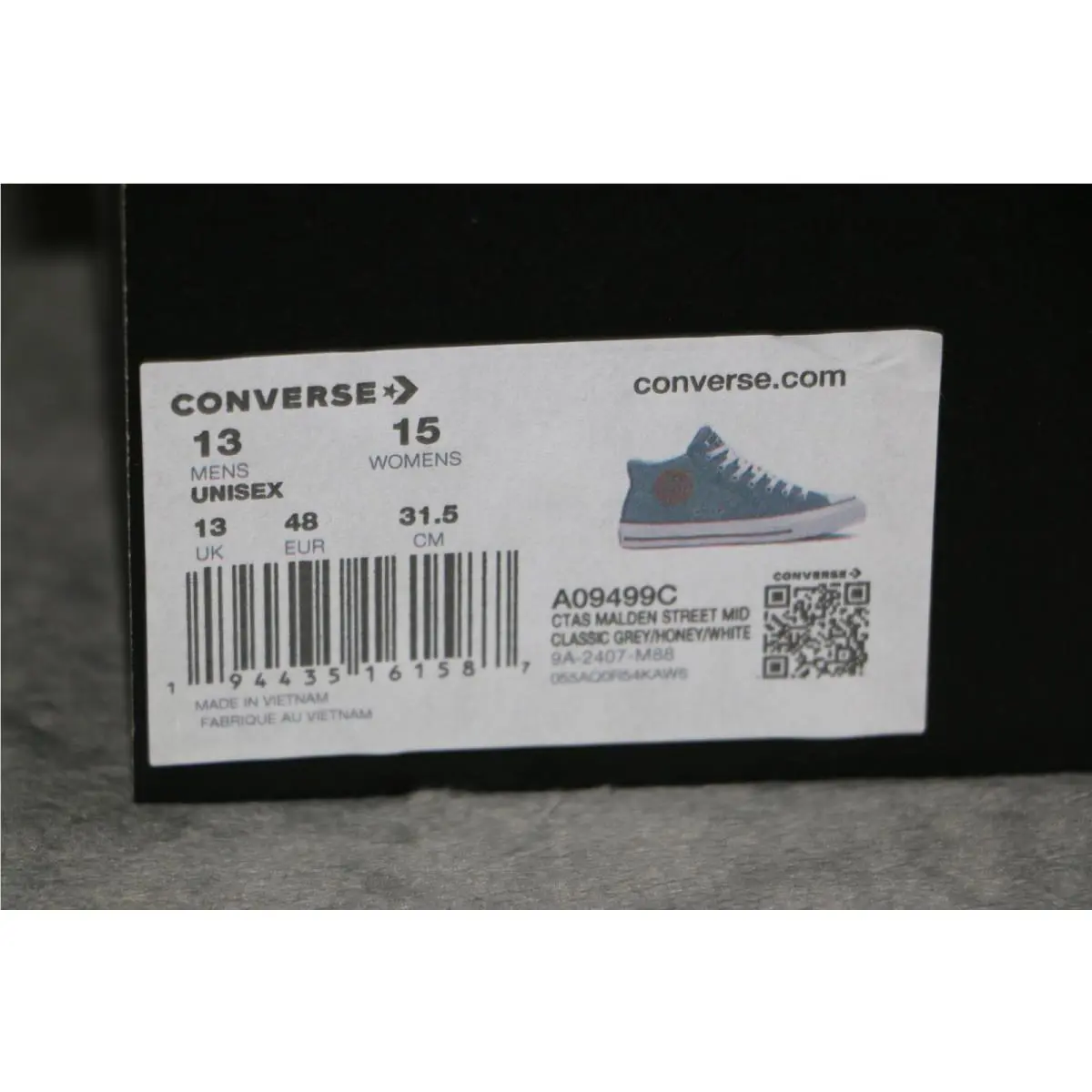 Converse shoes - Converse CTAS Malden Street Mid - Gray 1