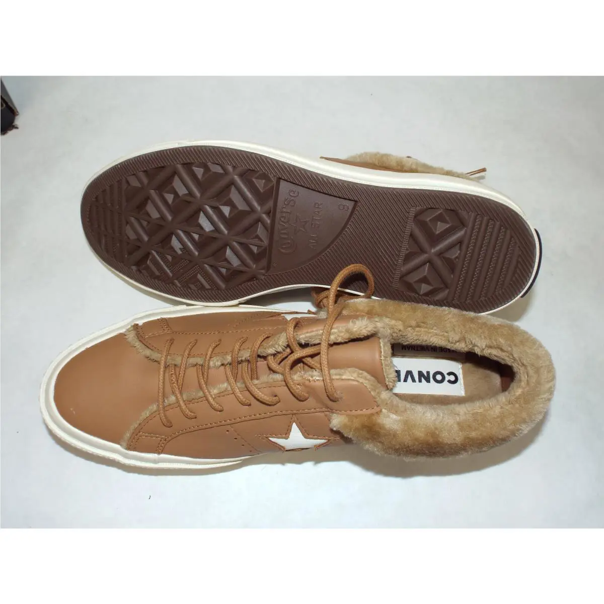 Converse shoes - One Star Low OX - One Star Low - 162603C - Burnt Camel 2