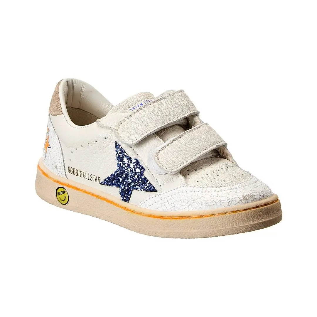 Golden Goose Ball Star Leather Sneaker - Blue