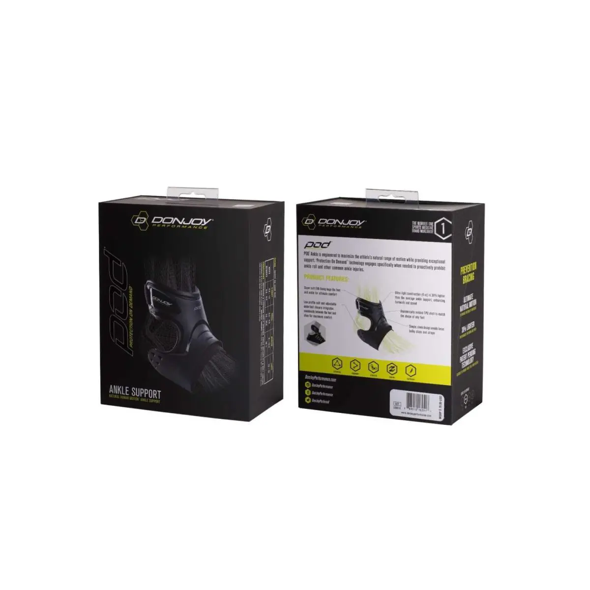 DonJoy  - Dp151Ab05-Blk-Xs-R - Dp151Ab05-Blk-Xs-R - Black (UPC: 888912162555) 0