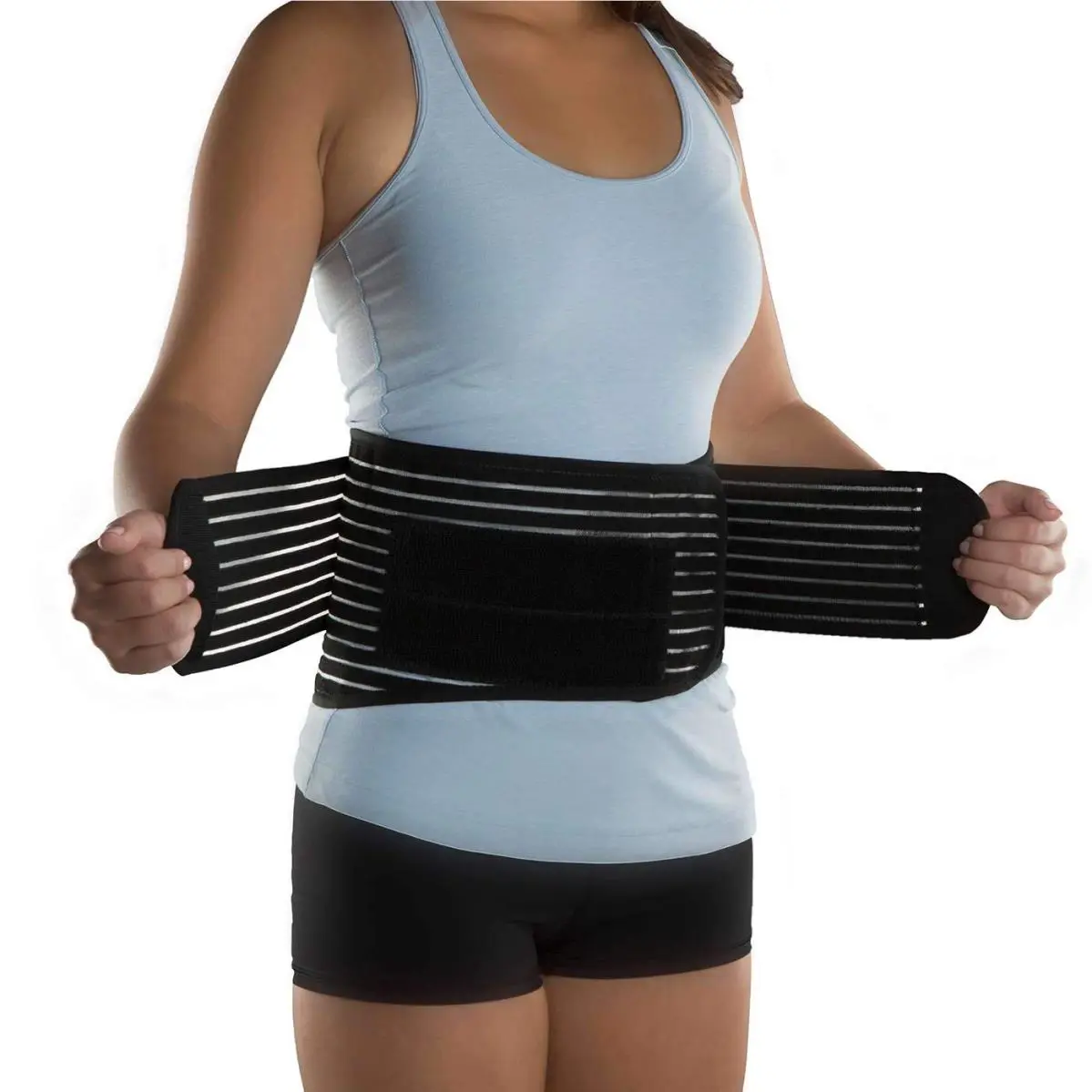 DonJoy  - Donjoy Performance Elastic Back Wrap - Dp171Bb01-Blk (UPC: 190446241966) 3