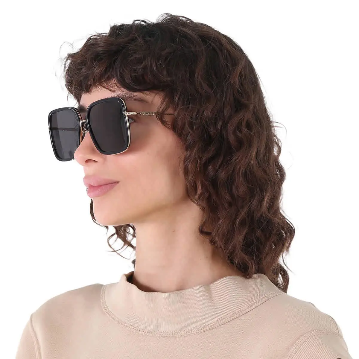 Burberry Dionne Dark Grey Butterfly Ladies Sunglasses BE3145D 110987 59