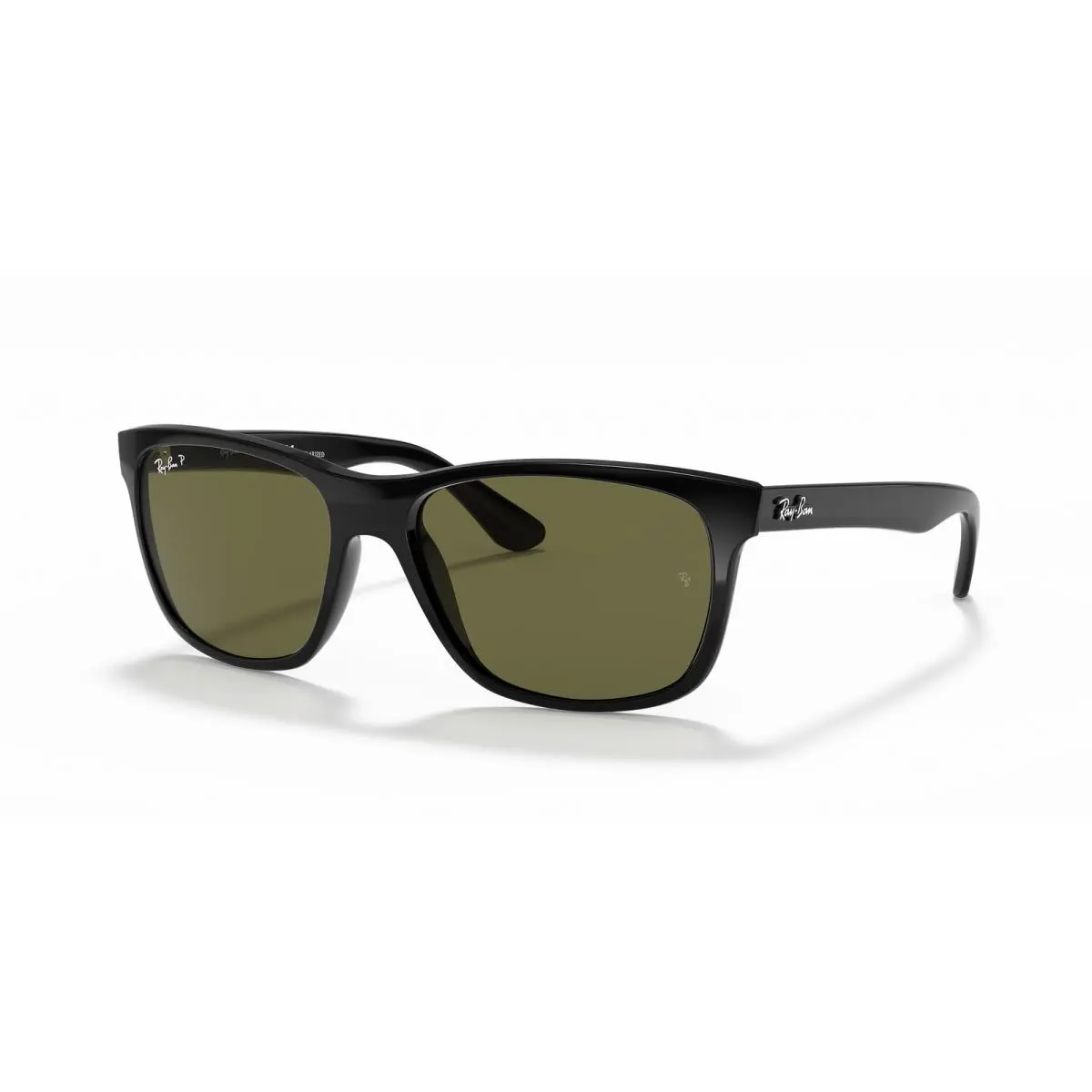 Ray-ban RB4181 Black/G-15 Green Polarized 57 mm Sunglasses RB4181 601/9A 57-16
