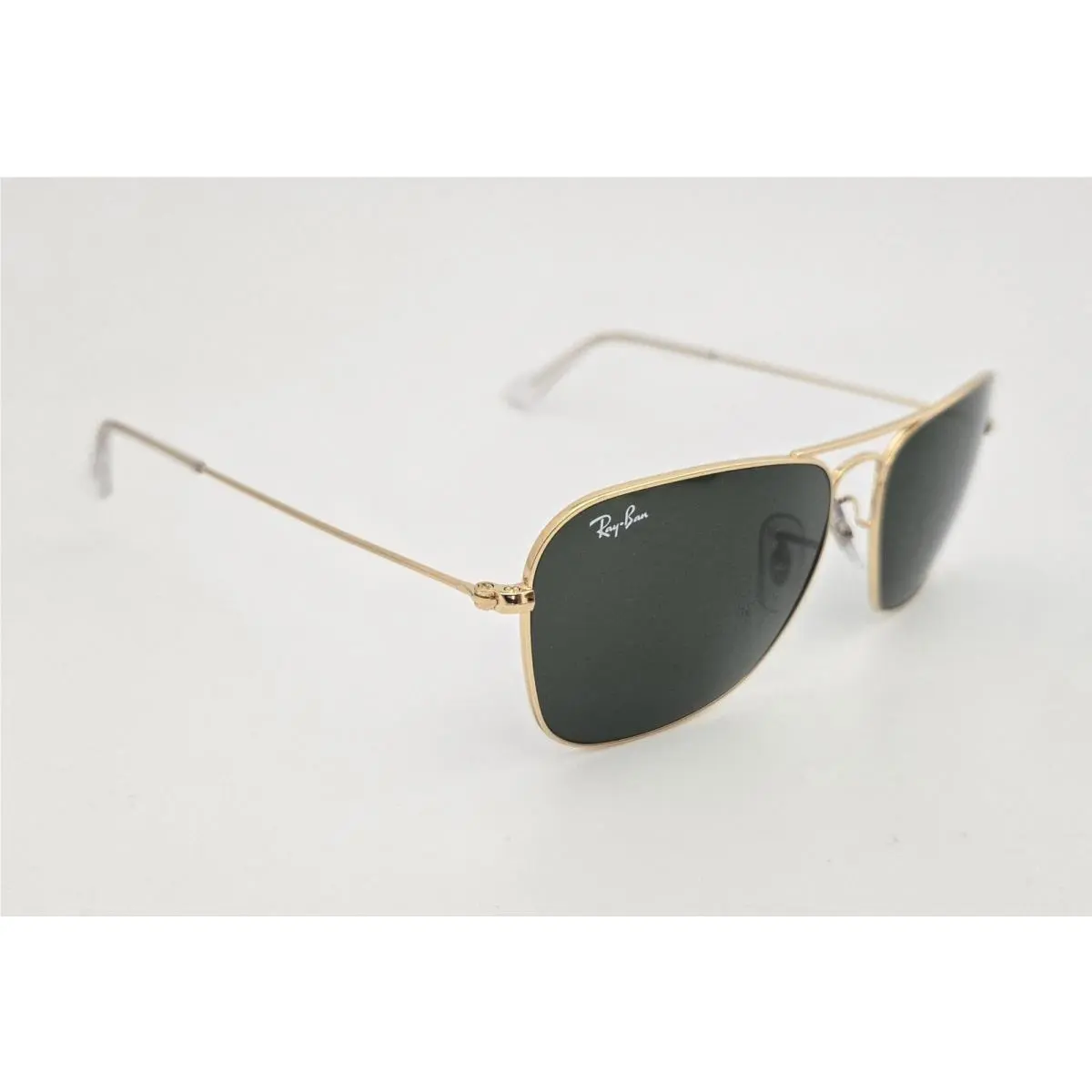 Ray Ban Sunglasses 3136 Caravan Color 001 Gold G-15 Size 58 Large