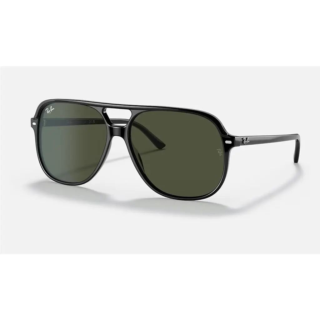 Ray-ban Bill Polished Black/G-15 Green 60 mm Sunglasses RB2198 901/31 60-14