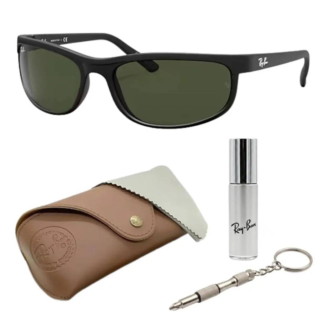 Ray-ban RB2027 Predator 2 Rectangle Shaped Sunglasses For Men
