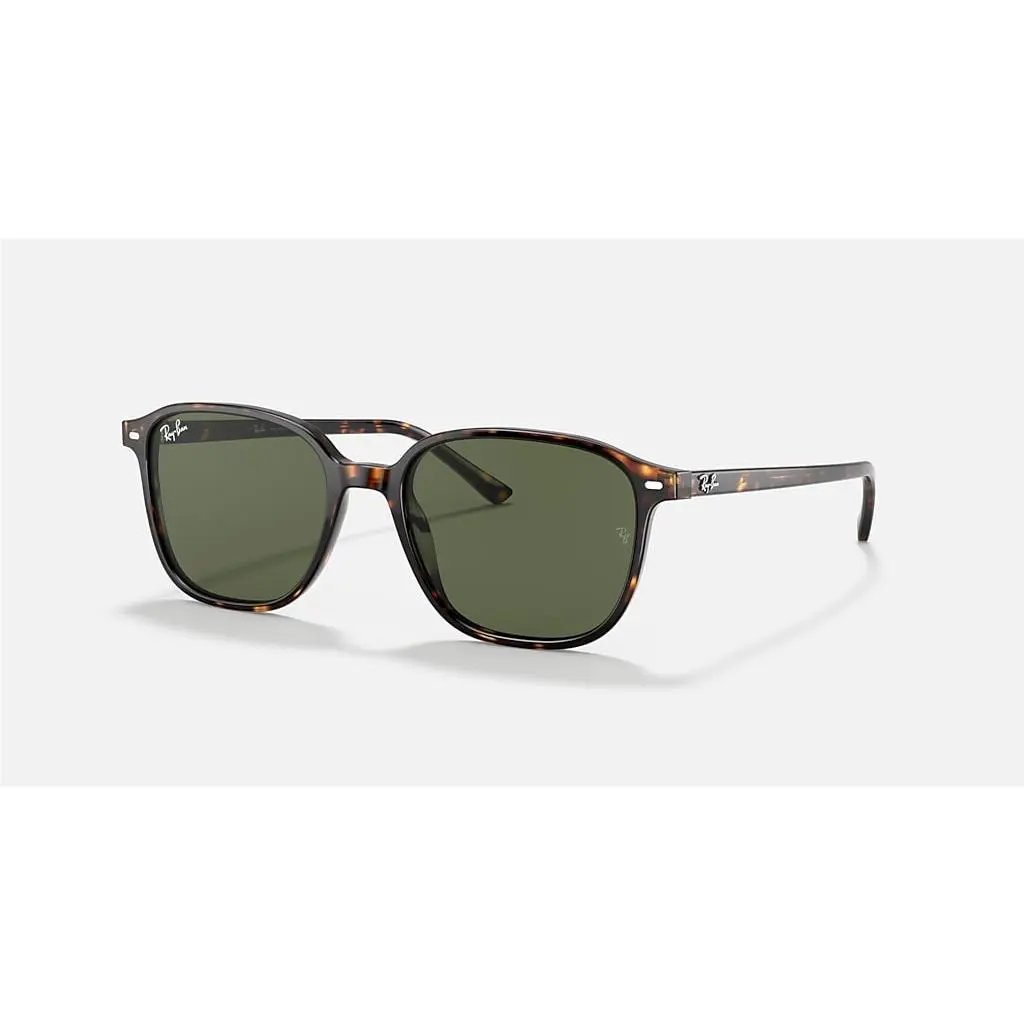 Ray-ban Leonard Polished Tortoise/G-15 Green 53mm Sunglasses RB2193 902/31 53-18