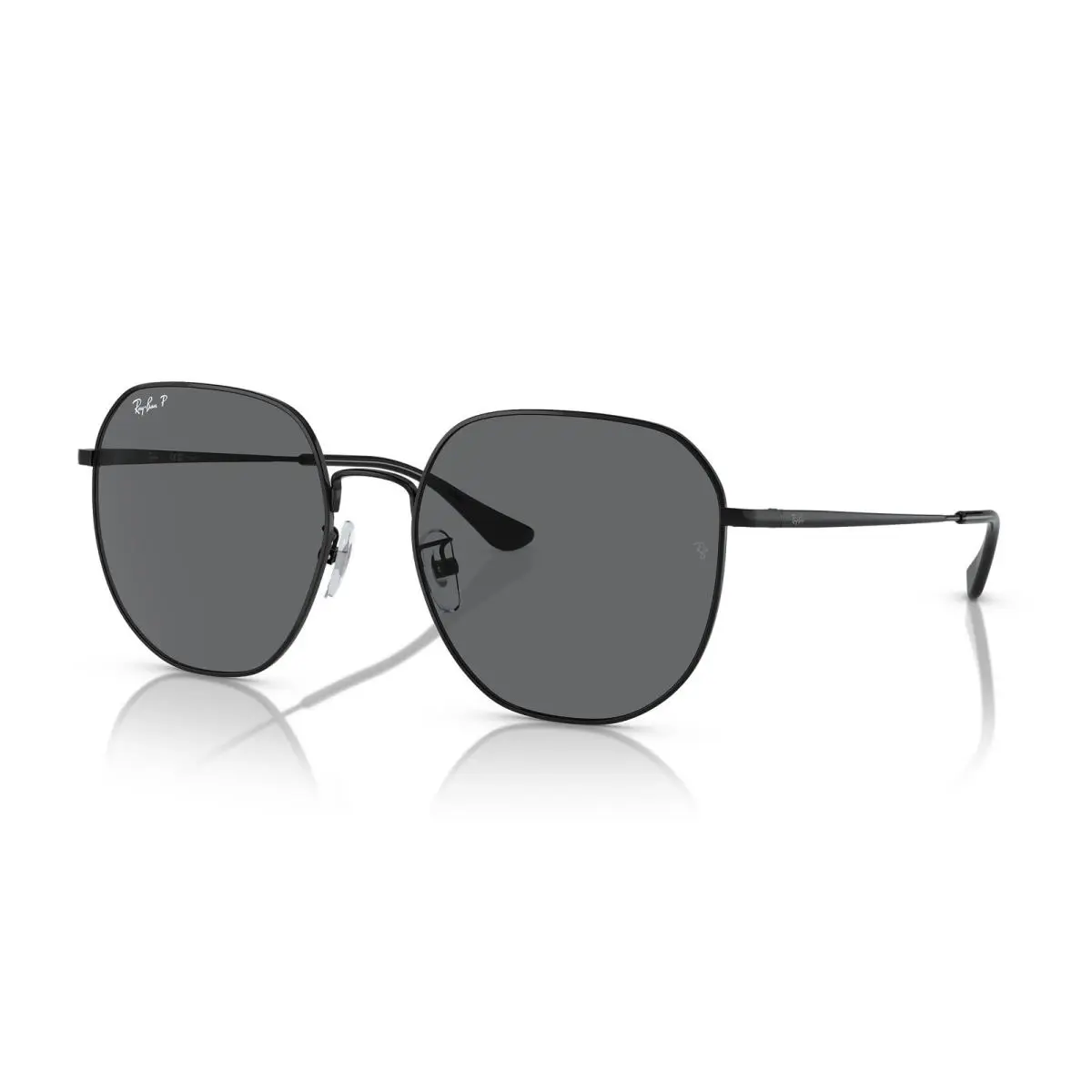 Ray-ban RB3680D Black/dark Grey Polarized 60 mm Sunglasses RB3680D 002/81 60-19