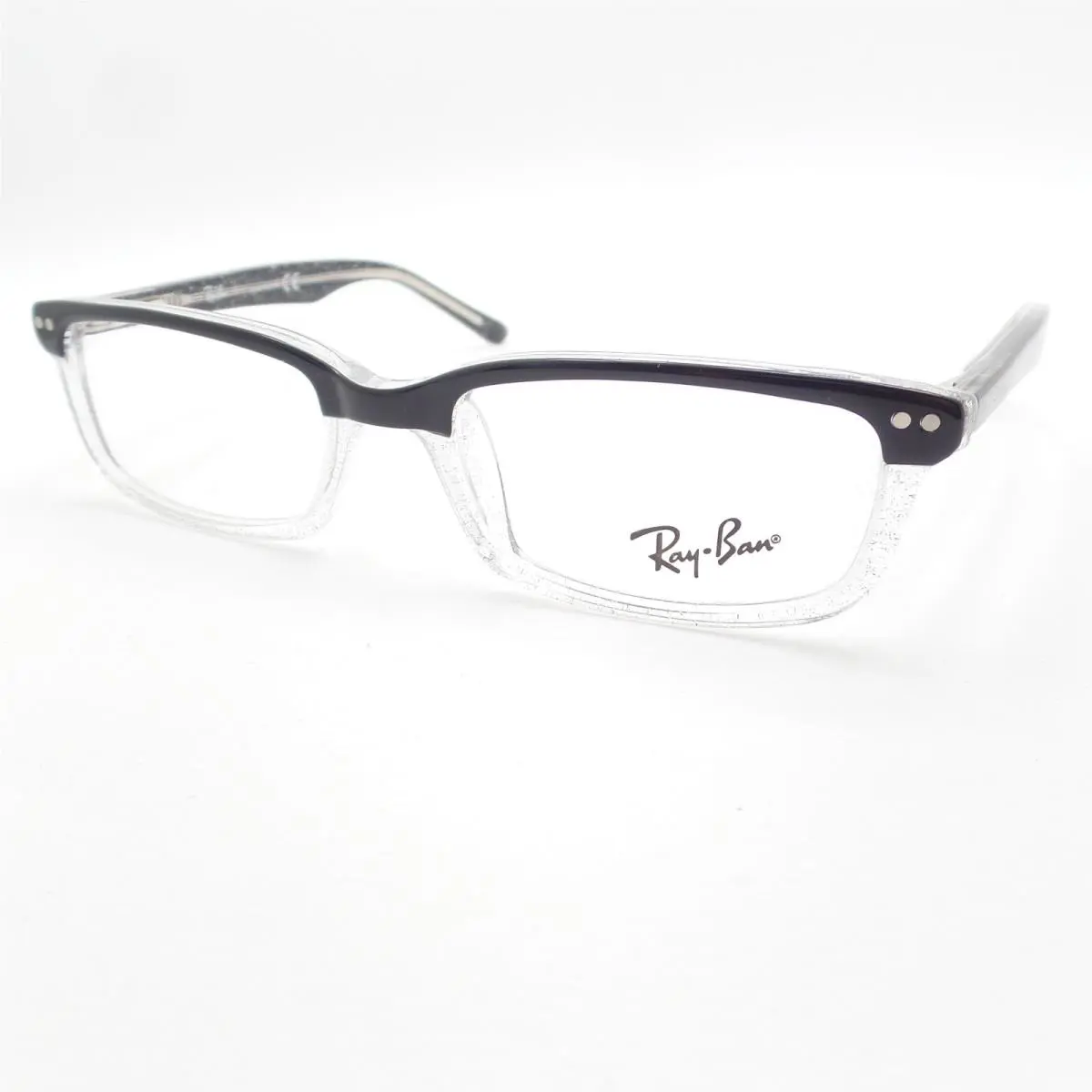 Ray Ban 1525 Kids 3569 45 Black Crystal Glitter Frames