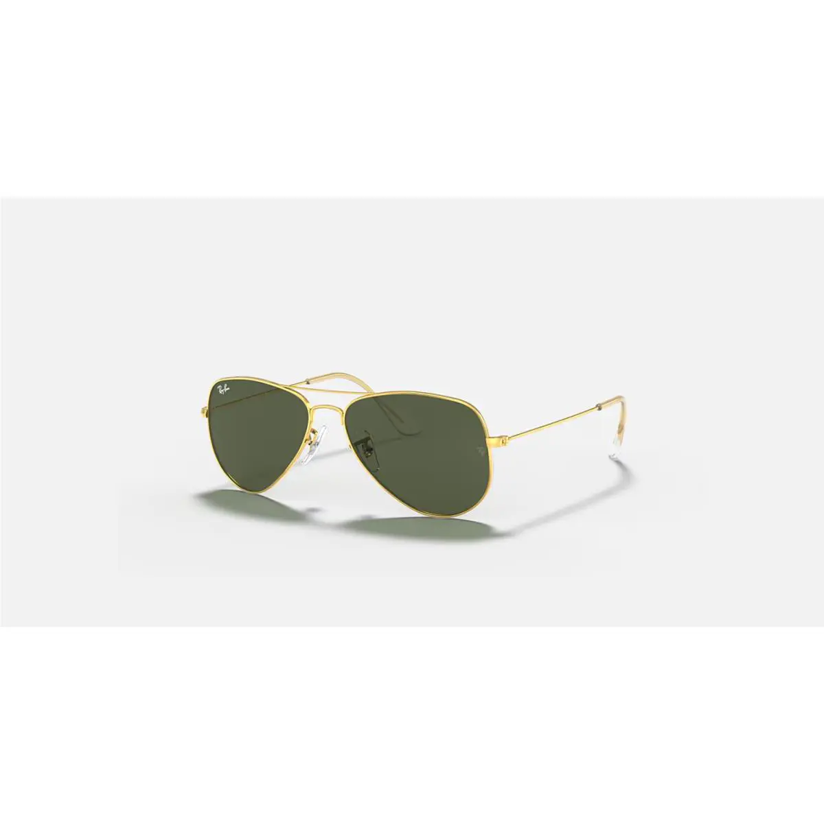 Ray-ban Aviator Extra Small Polished Arista Gold / G-15 Green 52 mm Sunglasses
