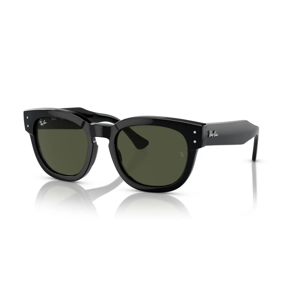 Ray-ban Mega Hawkeye Polished Black/green 53 mm Sunglasses RB0298S 901/31 53-21