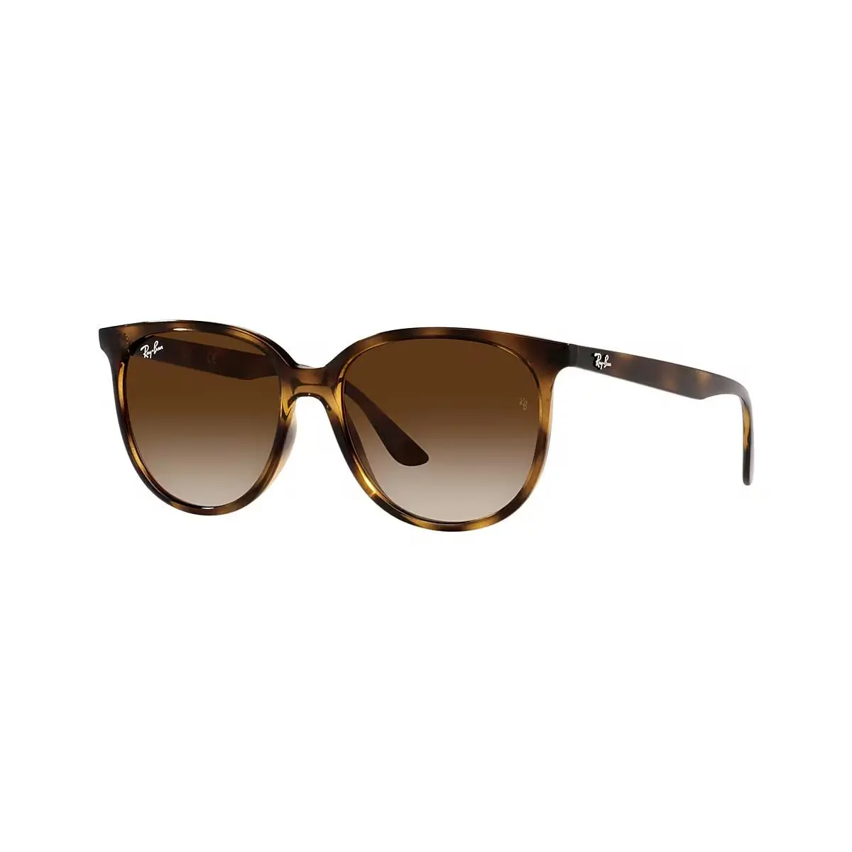 Ray-ban 54mm Unisex Sunglasses Polished Havana Brown Gradient - RB4378 by Ray-Ban