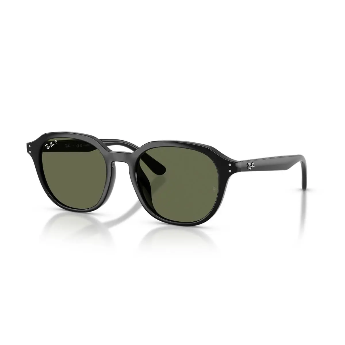 Ray-ban RB4459D Black/dark Green Polarized 54 mm Sunglasses RB4459D 901/9A 54-19