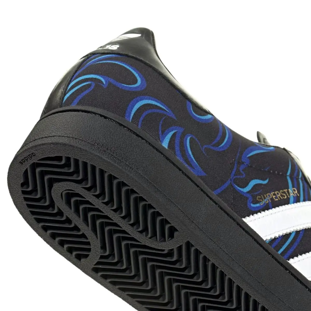 Adidas shoes - adidas Superstar - Superstar - Black, Manufacturer: Core Black / Cloud White / Lucid Blue 8
