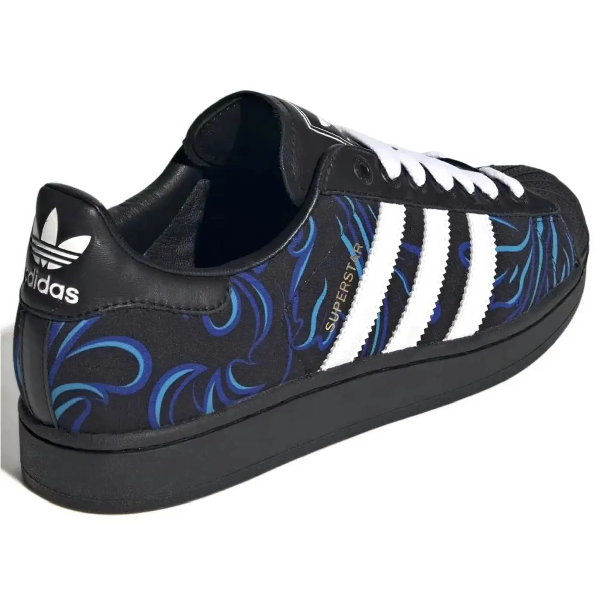 Adidas shoes - adidas Superstar - Superstar - Black, Manufacturer: Core Black / Cloud White / Lucid Blue 1