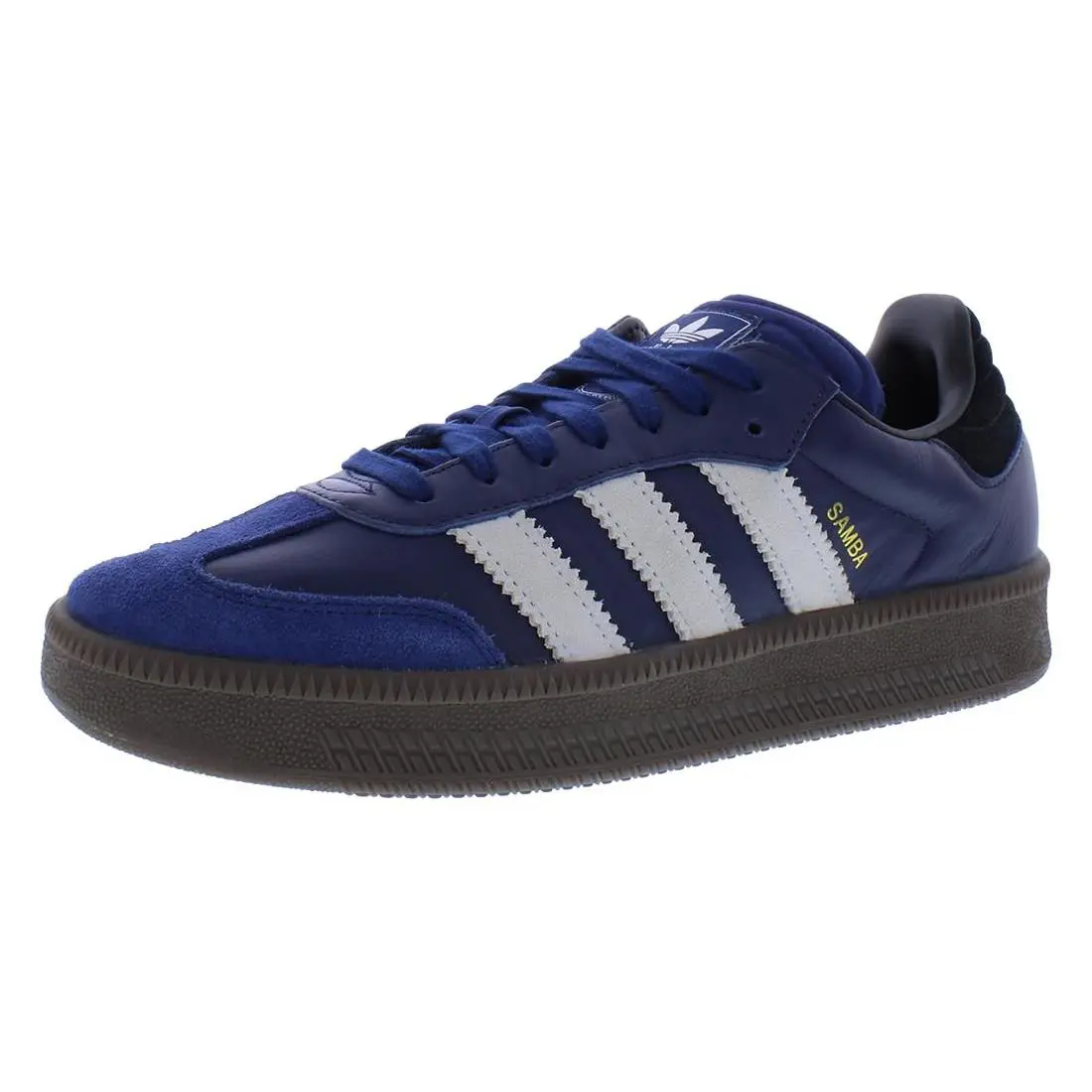 Adidas Mens` Samba Xlg Shoes - White/navy/night Indigo - White/Navy/Night Indigo