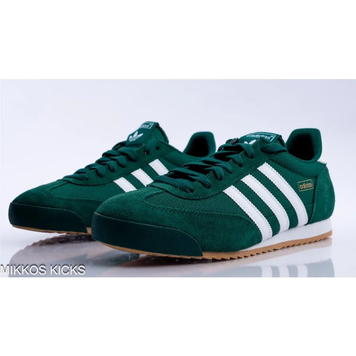 Adidas shoes - Retro-inspired R71 Originals silhouette - Originals silhouette - IH1326 - Green/White 19