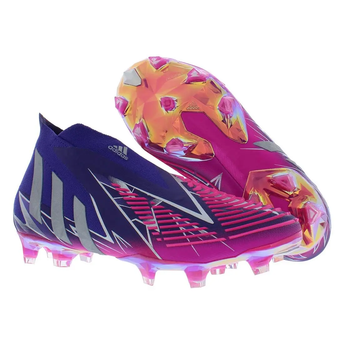 Adidas shoes - Team College Purple/Silver Metallic/Team Shock Pink, Main: Purple 4